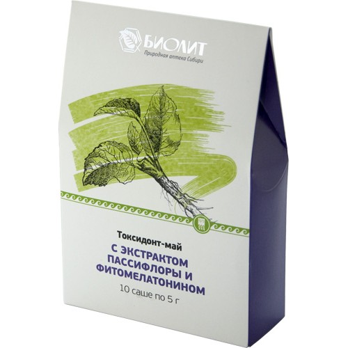 Купить Токсидонт-май с экстрактами пассифлоры и фитомелатонином  г. Калининград  