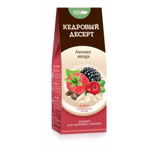 Кедровый десерт Лесная ягода  г. Калининград  